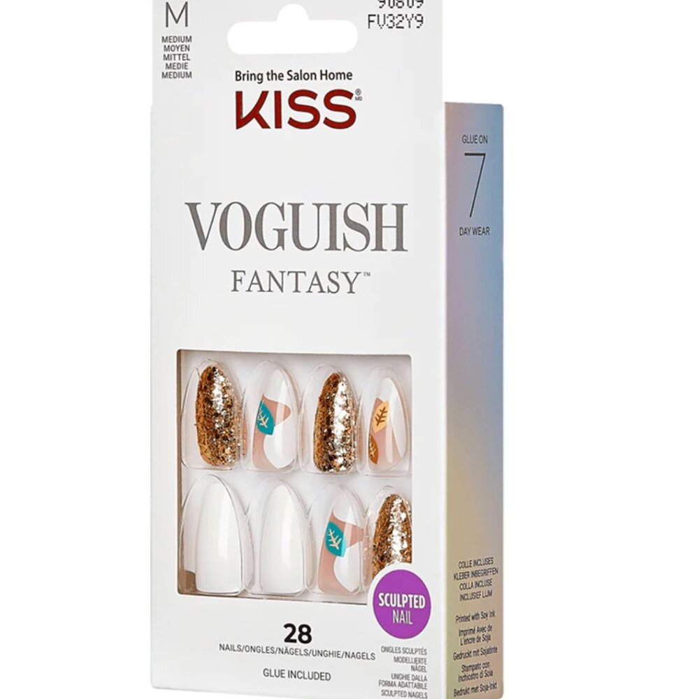 Kiss Voguish Fantasy Thanksgiving Foliage Medium Length